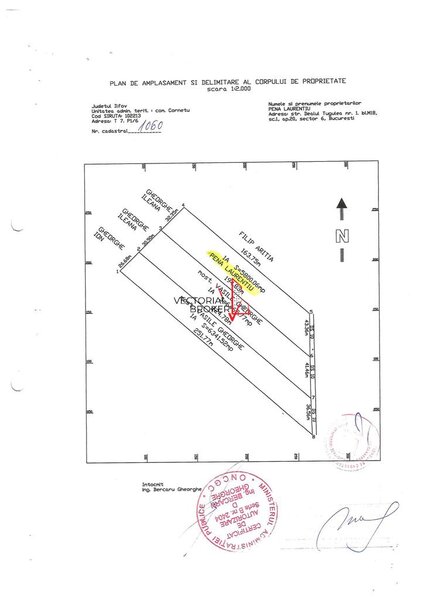 Teren extravilan 5.800 mp in Cornetu, ideal pentru investitie